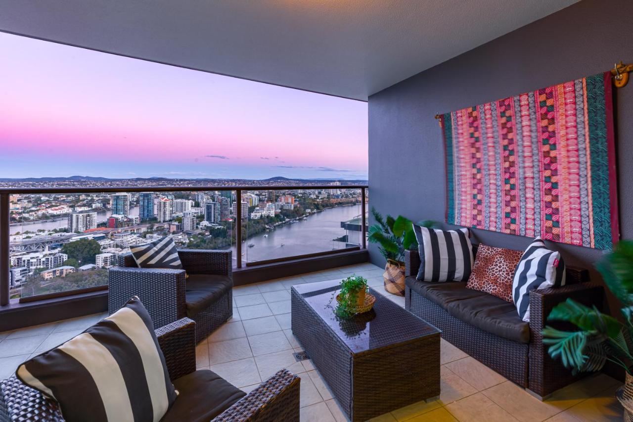 African Escape On Level 38 - Balcony With Views Brisbane Exterior photo